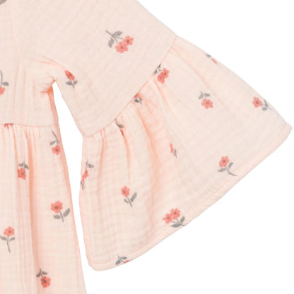Modern Moments by Gerber Mommy and Me Gauze Dress Atuendo de Jugador Bebé-Niñas