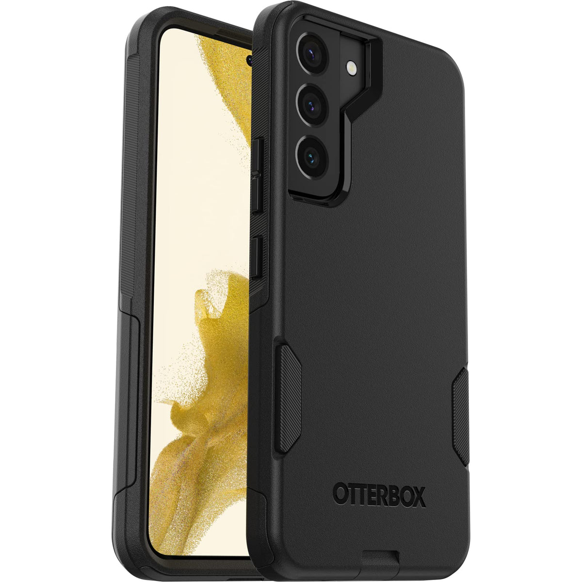OtterBox - Funda para Galaxy S22 Commuter Series, Color Negro, Delgado y Resistente, amigable con el Bolsillo, con protección de Puerto