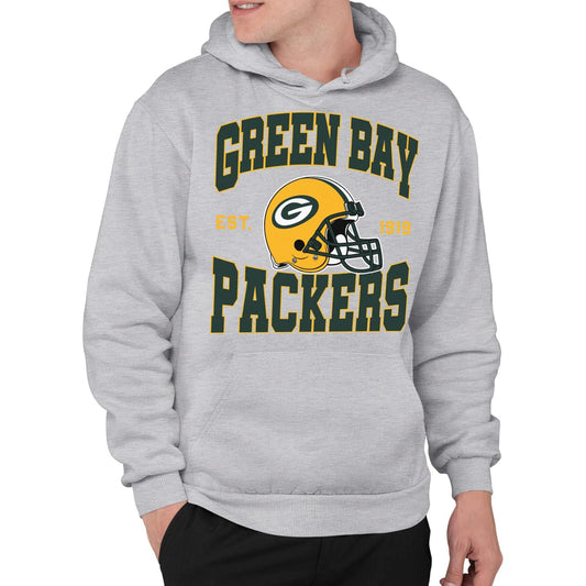 Junk Food Green Bay Packers Team Helmet - Sudadera con Capucha para Adultos Sudadera con Capucha Unisex Adulto