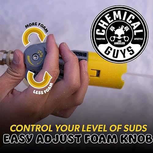 Chemical Guys EQP324 Big Mouth Max Release Cañón de Espuma para Lavado de Automóviles y Barcos