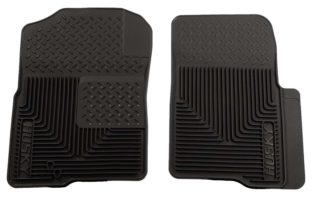 Husky Liners Alfombrillas para Piso Delantero Resistentes 51231 para Ford Expedition/F-150 y Lincoln Navigator 2003-2014, Negro