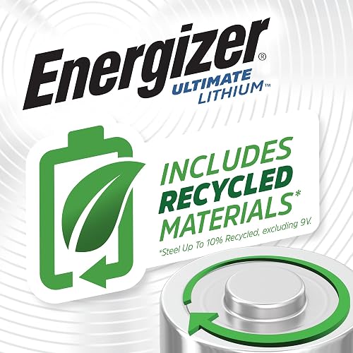 Energizer Ultimate Lithium AA 24 Unidades | Baterías de Litio, almacenamiento 20 años, a prueba de fugas, dispositivos críticos
