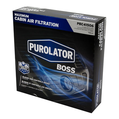 Purolator PBC41506 PurolatorBOSS Filtro de aire de cabina premium con frescura Febreze