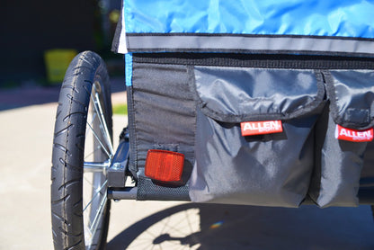 Allen Sports Deluxe - Remolque Infantil de Acero