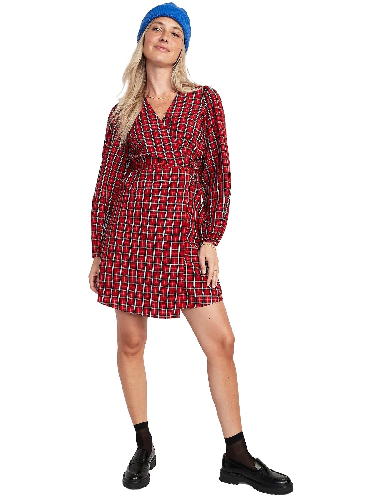 Old Navy 526927-000S Vestido, Mujer, Rojo, Chico