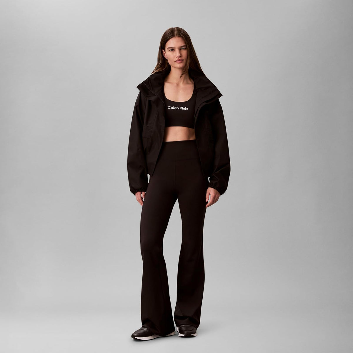 Calvin Klein Performance Logo Medium Impact Sports Bra Sujetador Deportivo Mujer