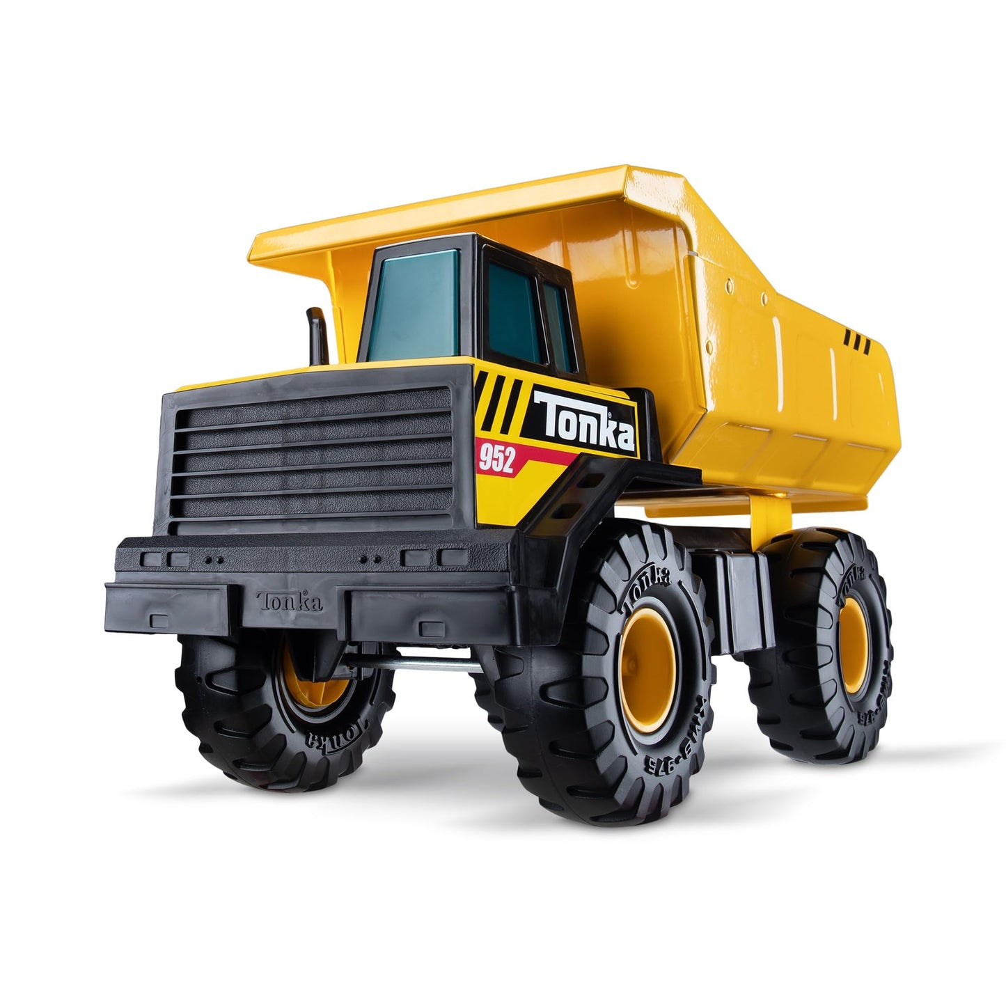 Tonka Steel Classics Mighty Dump Truck, Camión de Juguete, Construcción de Acero Real, a Partir de 3 Años, Embalaje Sin Frustraciones (FFP), Amarillo