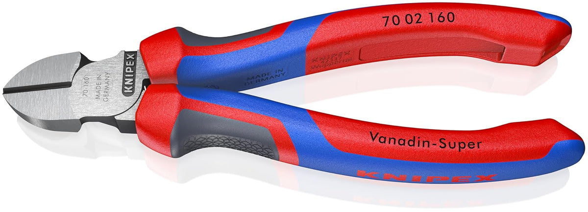 KNIPEX 70 02 160 Pinzas de corte diagonal acabado pavonado 160 mm