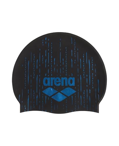 Arena Unisex Shine Silicone Swim Cap for Women and Men Fitness Swimmers Intensive Training Durable Soft Elastic Bathing Cap