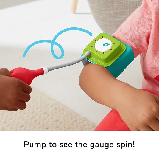 Fisher-Price - Kit médico de Juego Preescolar de 7 Piezas para niños a Partir de 3 años