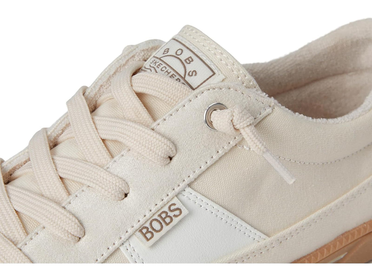Skechers Bobs B Cute 2.0 - Low Stride Zapatillas para Mujer | Tenis casuales, lavables a máquina, plantilla de espuma viscoelástica Skechers sin atar, los cordones nunca se desatan