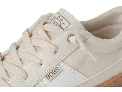 Skechers Bobs B Cute 2.0 - Low Stride Zapatillas para Mujer | Tenis casuales, lavables a máquina, plantilla de espuma viscoelástica Skechers sin atar, los cordones nunca se desatan