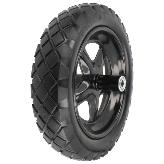 Surtek CATLX Llanta imponchable de poliuretano de 16" con rin para carretilla