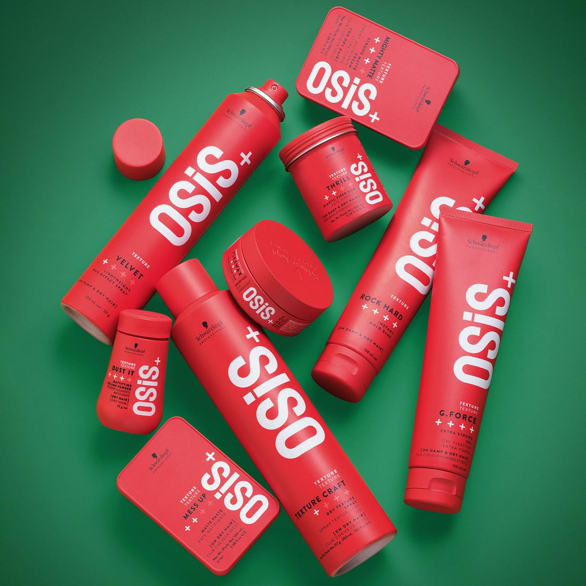 Schwarzkopf Professional OSIS - Dust It Polvo Matificante 10 g, Fijación Fuerte, para Cabello Seco, Agarre Instantáneo, Volumen Increíble, Elevación de Raíces, Acabado Mate, Sujeción Intensa, Efecto Natural, Fácil de Aplicar