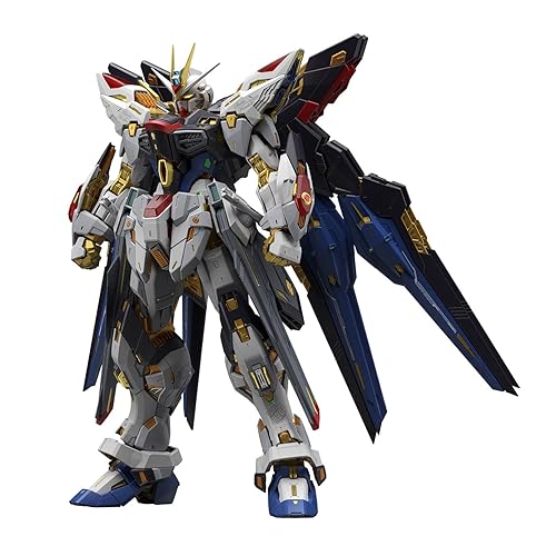 BANDAI SPIRITS(バンダイ スピリッツ) MGEX Mobile Suit Gundam Seed Destiny Strike Freedom Gundam Escala 1/100 Modelo de plástico codificado por Colores