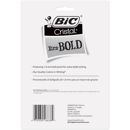 BIC Cristal Xtra Bold - Bolígrafo