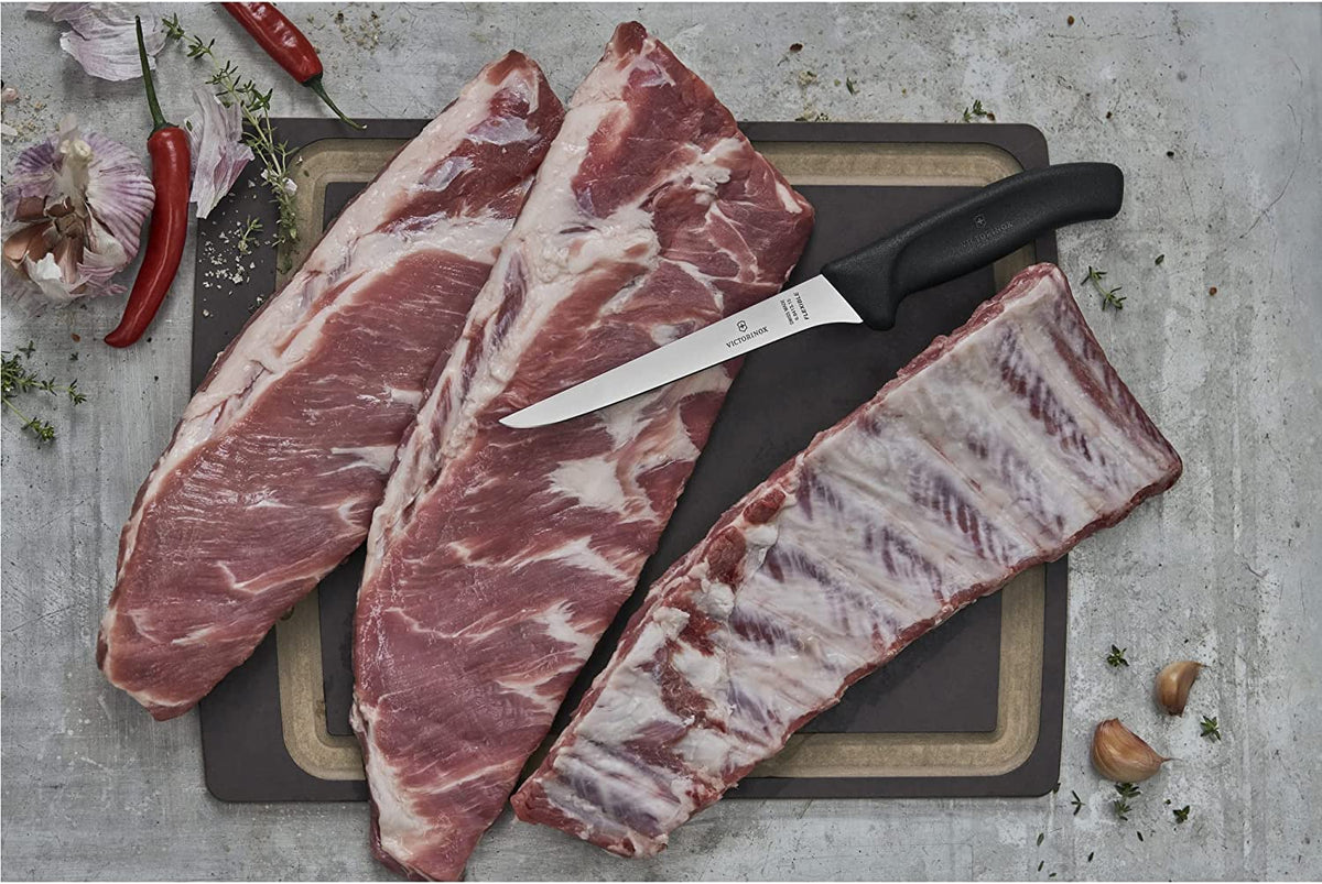 Victorinox Swiss Classic - Cuchillo para deshuesar de 6 pulgadas con hoja estrecha y flexible