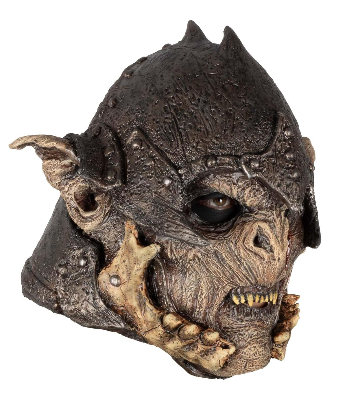 Ghoulish Productions Máscara de Látex de Warrior Orc para Adulto, Ideal para Halloween y Fiestas