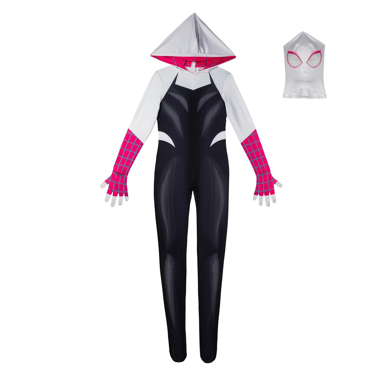 Adult Spider-Gwen Zentai Suit Costume | Marvel Costumes Small