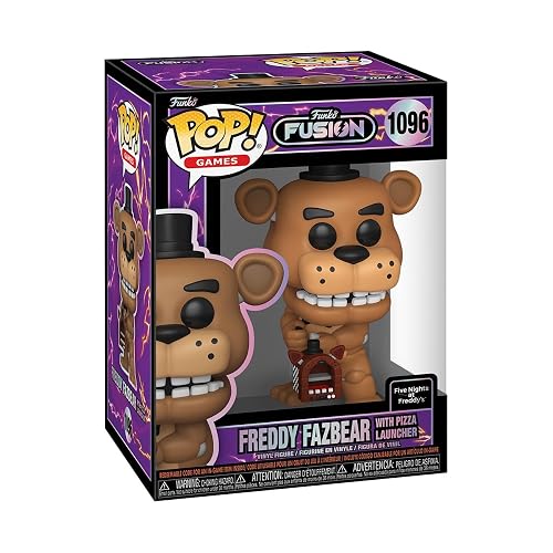 Funko Pop! Games: Fusion - Freddy Fazbear - 1 in 6 Chance of Rare Chase | Mercancía Oficial de Owned IP - Figura de Vinilo Coleccionable para Decoración - Regalo de Cumpleaños para Fans