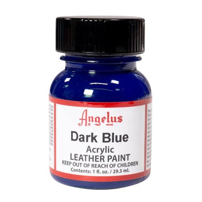 Angelus Pintura Acrílica Azul Oscuro para Cuero 29.5 ml