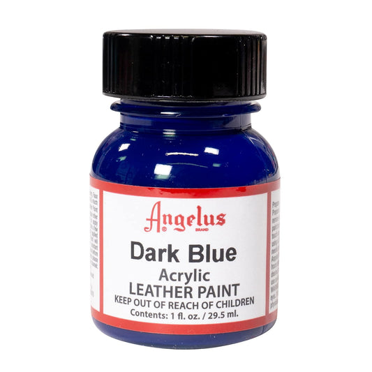 Angelus Pintura Acrílica Azul Oscuro para Cuero 29.5 ml