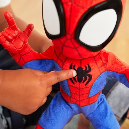 Marvel Hasbro Spidey Peluche Interactivo Baila y Gatea