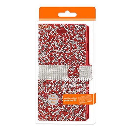 Reiko Cable de Datos de Nailon Trenzado Micro USB 2.0 de Carga y sincronización para MacBook con USB Tipo C, Rojo