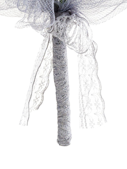 Rubies - Ramo de accesorios para disfraz de novia cadáver para fiestas temáticas y Halloween, como se muestra, talla única, color gris, Gris, Talla única