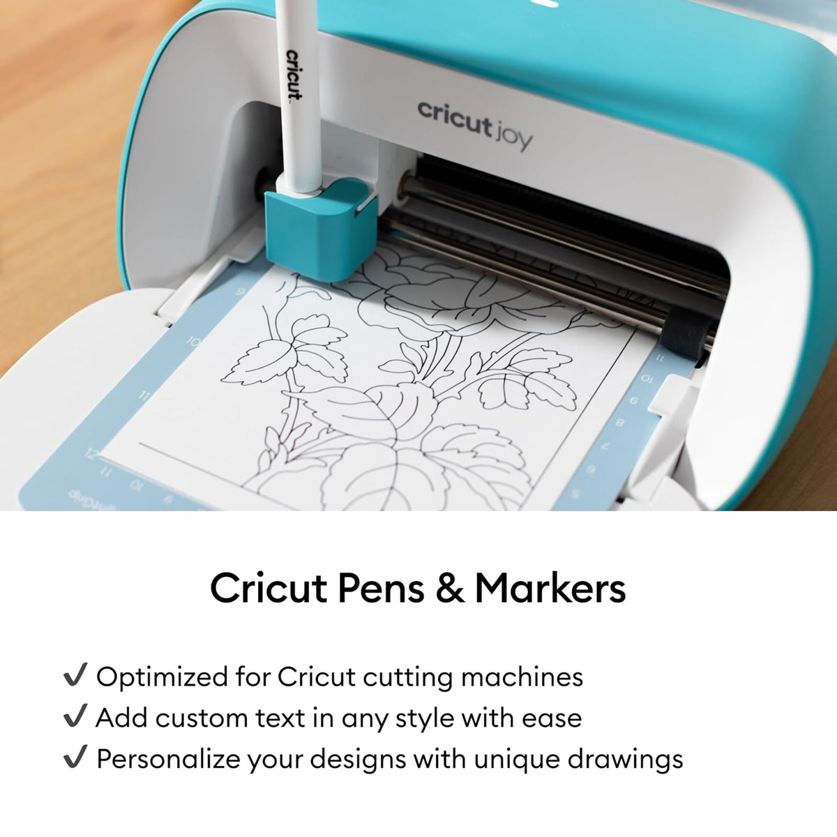 Cricut Joy Juego de bolígrafos de punta fina, 0,4 mm (32 unidades)