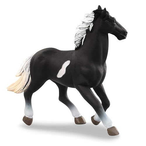 Terra by Battat - Set de caballos #4 | Set de 6 figuras de caballos de plástico con detalle realista y tamaño miniatura; juego de caballo juguete; 3 años y +