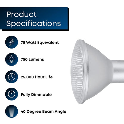 FEIT ELECTRIC PAR30LDM/930CA/2 75W PAR30 LED lámpara de proyección