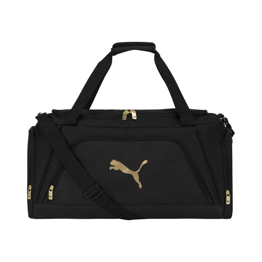 PUMA Evercat Accelerator Bolsa de lona, Negro/Oro, Uno-Talla
