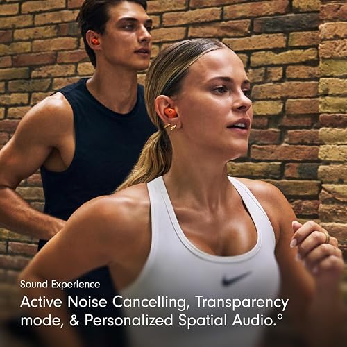 Beats - Powerbeats Fit - Audífonos inalámbricos para Entrenamiento con cancelación de Ruido, IPX4, hasta 30 Horas de batería con el Estuche de Carga, compatibles con Apple y Android - Rosa Intenso