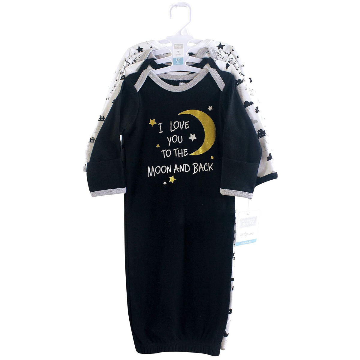 Hudson Baby Vestidos de algodón Unisex