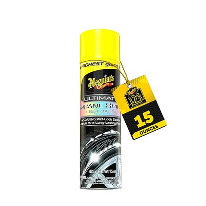 Meguiar's Oficial Abrillantador De Llantas con Recubrimiento G190315 425 g