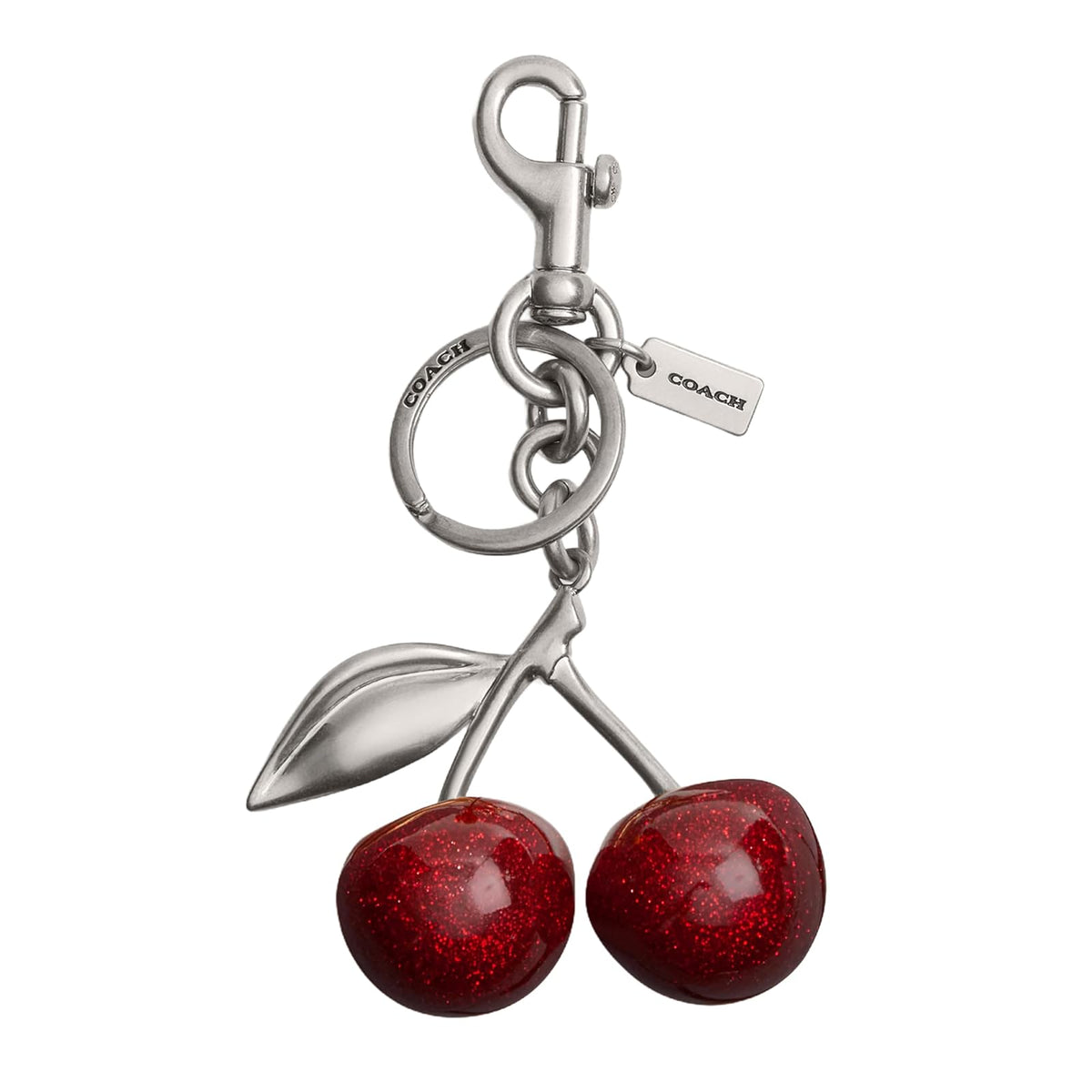 Abalorio para bolsa de entrenador - Cereza, Plata - Rojo - One Size