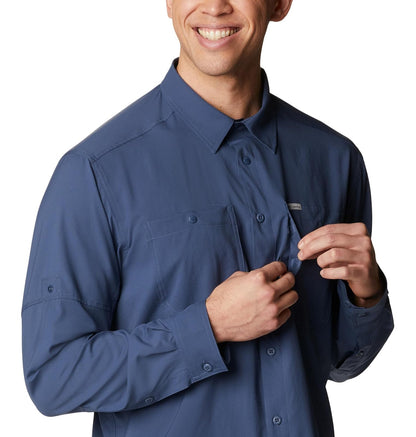 Columbia Silver Ridge Utility Lite de Manga Larga Camisa de Senderismo para Hombre