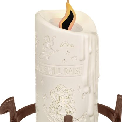 Hallmark - Adorno de Halloween 2024, Disney Hocus Pocus Invocando a Las Hermanas Sanderson con luz y Movimiento, Regalos para fanáticos de Disney