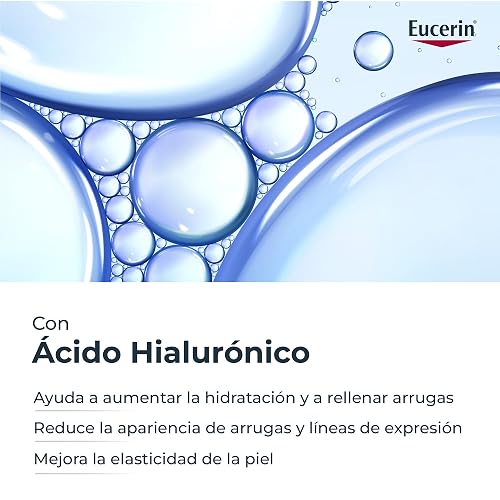 Eucerin Sun Face Hydro-Fluid FPS 50 + Tono Medio 50ml Protector Solar Facial con Color, textura ligera, suave y refrescante. Rápida absorción sin sensación grasosa o pegajosa