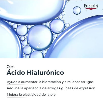 Eucerin Sun Face Hydro-Fluid FPS 50 + Tono Medio 50ml Protector Solar Facial con Color, textura ligera, suave y refrescante. Rápida absorción sin sensación grasosa o pegajosa