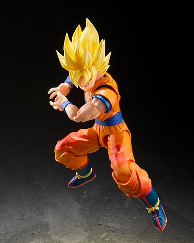 TAMASHII Nations - Dragon Ball Z - Super Saiyan Son Goku (The Games Begin) S.H.Figuarts Figura de acción