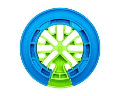 Jonard Tools Cable Comb Organizer CCB-34 | Azul/verde, CAT6A CAT7, hasta 24 cables, 9.14 mm diámetro, ranuras para dedos