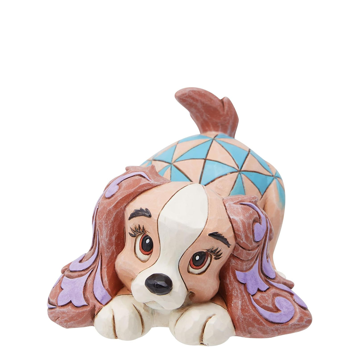 Enesco Disney Traditions by Jim Shore Lady and The Tramp - Figura en Miniatura, 2.5 Pulgadas, Multicolor