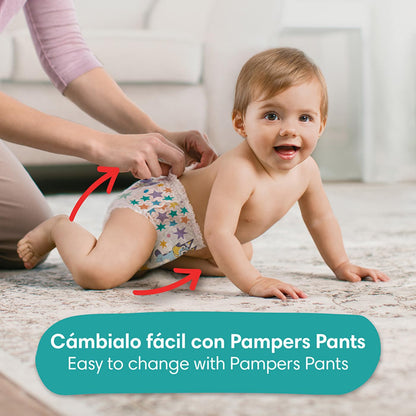 PAMPERS Easy Ups Pañales Entrenamiento Talla 4T-5T, 86 Uds, Bebé 13-18 Kg