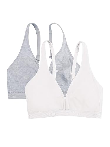 Fruit of The Loom Bralette algodón sin Aros Sujetador para Mujer