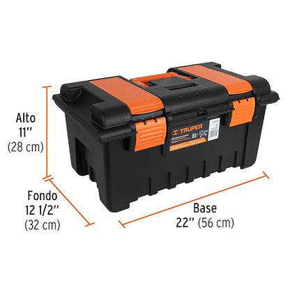 Truper CHA-22NC, Caja para herramienta de 22" con compartimentos
