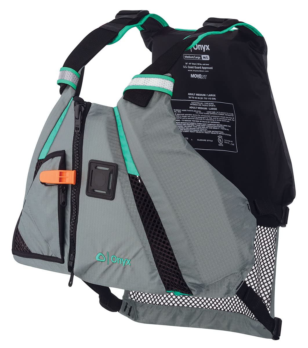 Onyx MoveVent Dynamic Paddle Sports Chaleco Salvavidas - Agua - X-Large - 2X-Large - Chaleco salvavidas
