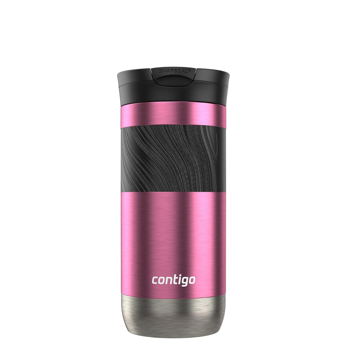 Contigo Vaso Térmico Acero Inoxidable 473 ML Azalea Antiderrames Byron 2.0 Caliente Hasta por 9 Horas Libre de BPA
