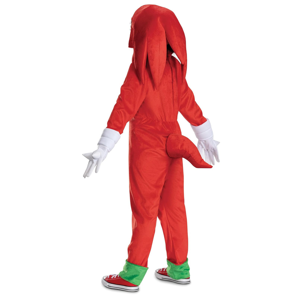 Disguise - Disfraz de Sonic Knuckles de lujo para niños, disfraz oficial de Sonic Movie 3 con tocado y guantes, tamaño infantil (7-8)